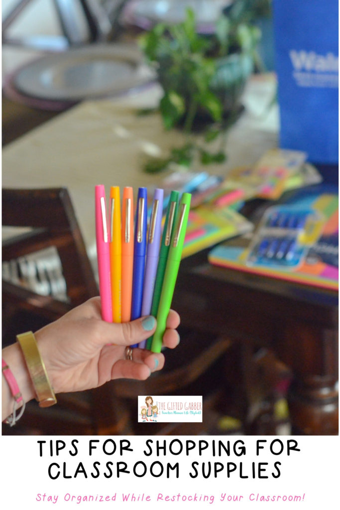 Tips for Back-to-School Shopping for Classroom Supplies - The Gifted Gabber